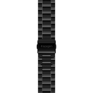 Spigen Modern Fit Armband für Galaxy Watch 42mm - Schwarzer Edelstahl - Spigen
