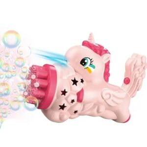 Pepita Unicorn Bubble Blower - 16 hole bubble gun - Bubble Blower