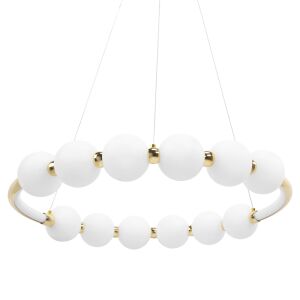 Лампа LED APP1553-CP Gold 136083076 - Лампи и осветление