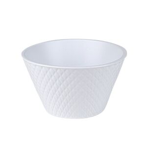 Harlekin kerámia tál matt fehér 18cm 131075195 - Tál