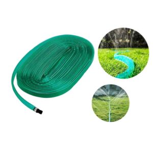 Furtun de aspersor Kinzo 25m, furtun plat de înmuiere cu exemple de utilizare - Irigare