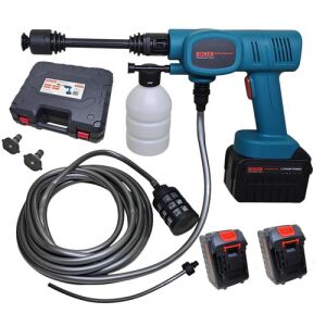 Kompletan set akumulatorskog visokotlačnog perača Boxer s priborom - Vrt