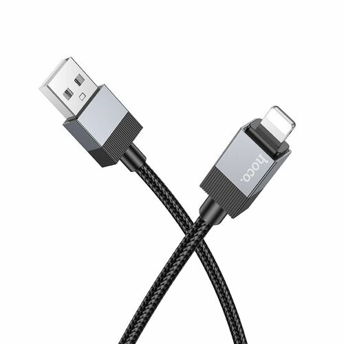 Hoco X110 USB-A - Lightning kábel 2.4A 1m - fekete 131079622