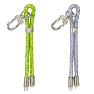 Hoco GH5 Type-C - Lightning kábel 20W PD 0.22m - neonzöld 131080584 - Hoco