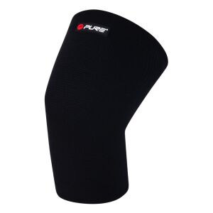 Pure 2 Improve Strick-Kniebandage (Größe M) – Schwarz