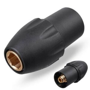 Nilfisk Poseidon, KEW 1/4" és Kranzle D12 Kompatibilis Gyorscsatlakozó Adapter, 300 bar, 150°C 131087984 - Nilfisk