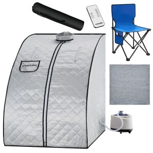 Przenośna sauna parowa ThermaLuxe II, 1000 W, 15 poziomów temperatury 131090116 - Basen i gry plażowe