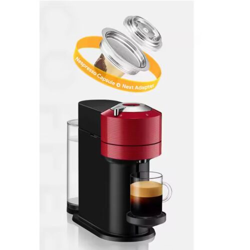 VERTUO kávéfőző adapter Nespresso kapszulával használat közben - Kávéfőző kiegészítő