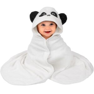 Бамбукова кърпа с качулка FizioTab Kids Panda Bear върху бебе - Бебе & Малко дете