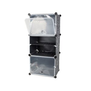 Szafka na buty, obuwie, regał modułowy z 6 półkami 131093259 - Verk Group