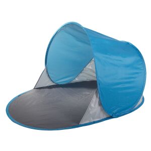 Modrý plážový stan izolovaný na bielej - Plážové stany