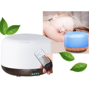Ultrahangos Aromaterápiás Légnedvesítő RGB Világítással és Távirányítóval 142073828 - Párásító
