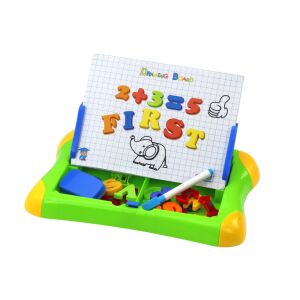 Mágneses Oktató Tábla Betűkkel, Számokkal és Rajzeszközökkel