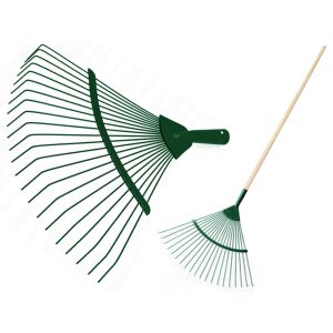 Kerti Gereblye – Fém Fogú, Fűhöz és Levélhez (36 cm) 135989070 - Greble