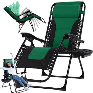 Garten strandliege faltkissen schwerkraft verstärkt weich 131094062