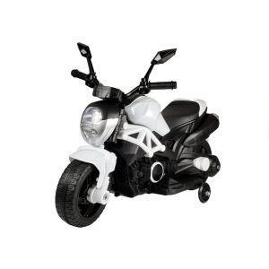GTM1188 biały elektryczny motocykl dla dzieci, widok z przodu - Nonbrand Pojazd elektryczny