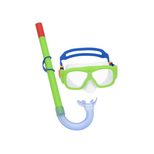 Set de scufundări Mască, Snorkel, Labe de înot Verzi Bestway 25019 136033352