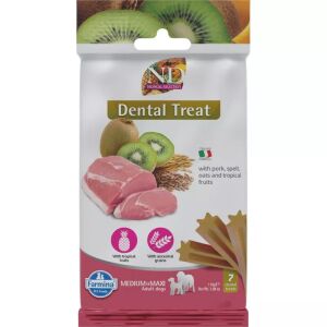 N&D Tropical Selection Dog Jutalomfalat Dental Pork Adult Med&max 100g 131098963 - N&D