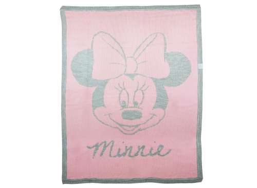 Disney kötött Takaró 75x100cm - Minnie Mouse #rózsaszín 30491534