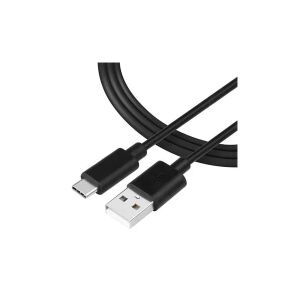 USB-A–USB-C adat- és töltőkábel, 1 m, fekete, 12 W, 480 Mbps 131102936 - USB kábel