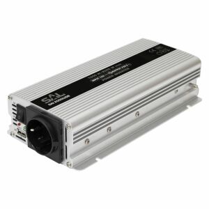 SAL SAI 2000USB feszültségátalakító, 1000 W, inverter, 500 mA USB töltő, gyermekzár 131105232 - Autóelektronika