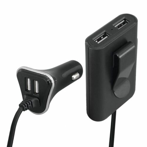 SAL SAU 96 nagy teljesítményű autós USB gyorstöltő, 48 W, 4 USB port, 4 x 2,4 A 131105662