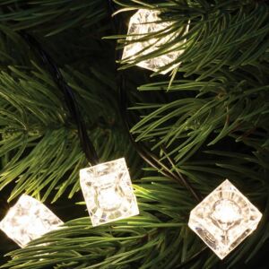 Home DECO 5 kocka LED fényfüzér dekoráció karácsonyfán - Fényfüzér