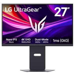 LG UltraGear 27G850A-B 27-инчов 4K UHD гейминг монитор - LG Монитор