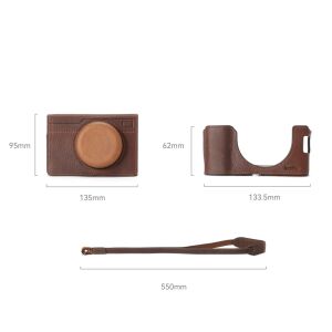 SmallRig Leather Case Kit For FUJIFILM X100VI 131107575 - Fényképezőgép táska & tok