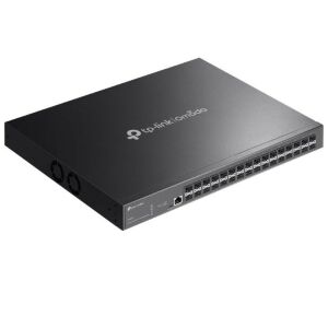 TP-LINK SX3032F 32x10Gbps SFP+ + 2xkonzol port Menedzselhető Rackes Switch 138600100 - TP-Link