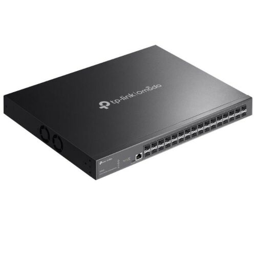 TP-LINK SX3032F 32x10Gbps SFP+ + 2xkonzol port Menedzselhető Rackes Switch 138600100