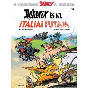 Asterix 37. - Asterix és az itáliai futam 46882673 Képregények