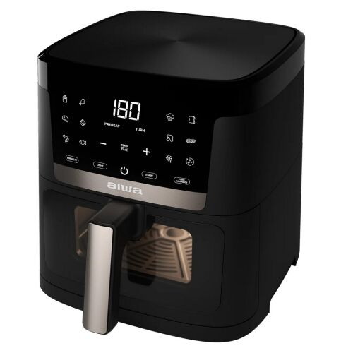 Frytkownica beztłuszczowa Aiwa AFR-7000 Chukuma, widok pod kątem