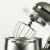 Girmi IM50 whisk attachment in stainless steel bowl