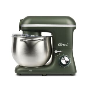 Mixer vertical Girmi IM50 verde cu bol din oțel inoxidabil - Tocatoare de bucătărie și Roboți de bucătărie