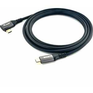 Equip 128891 USB kábel 1 M USB 2.0 USB C Fekete 131112345 - Kábel
