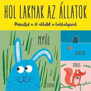 Hol laknak az állatok - Párosító és memóriajáték