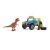 Schleich Dinosaurs játékszett: Dinoszaurusz, Jeep és Figura