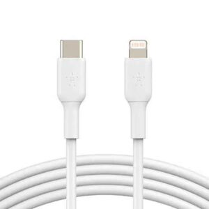 USB-C auf Lightning Verbindungskabel Belkin CAA003BT1MWH 1 m Weiß 131126210 - Lightning-Kabel