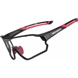 Okulary rowerowe Rockbros 10035 fotochromowe UV400 - czarno-czerwone 131127877 - Rockbros