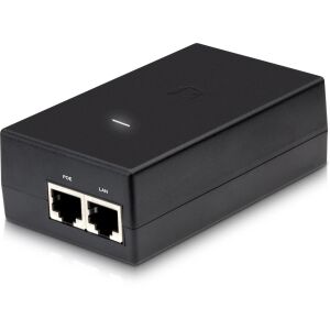Injector PoE Gigabit Ubiquiti 50-60W, 50V/1.2A (60W) 131129136 - Adaptoare de rețea