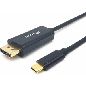 Equip 133426 adaptor pentru cabluri video 1 m USB tip-C DisplayPort Gri 131131289 - Convertoare DisplayPort