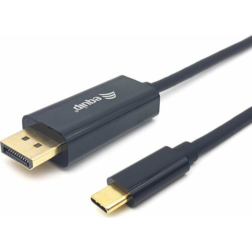Equip 133426 adaptor pentru cabluri video 1 m USB tip-C DisplayPort Gri