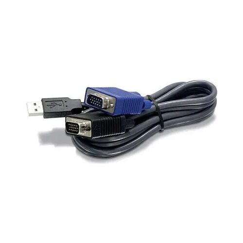 Kábel KVM Trendnet TK-CU15 Čierna 131133956