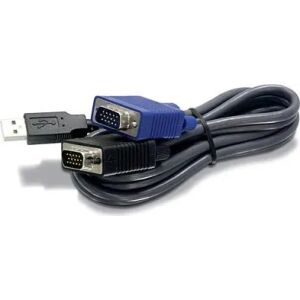 Kabel KVM Trendnet TK-CU15 Czarny 131133956 - Trendnet
