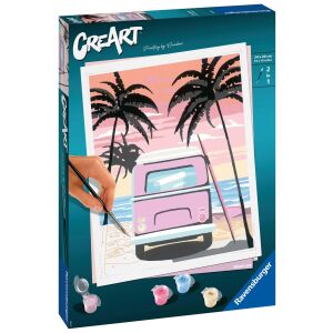 Obrázky na maľovanie Ravensburger Beach Life 131136206 - Súpravy pre umenie a remeslá