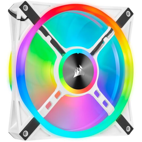 CORSAIR iCUE QL140 RGB 140 mm pojedynczy wentylator biały 131136592