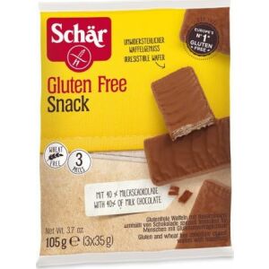 Snacks Schar Snack Mleczna czekolada (3 x 35 g) 131136436 - Słodycze