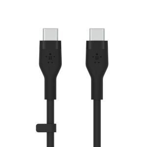 Kábel USB C Belkin BOOST↑CHARGE Flex Fekete 1 m 131137142 - Adatkábel