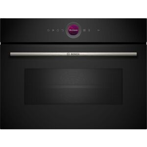 Bosch Serie 8 CEG732XB1 Beépített mikrohullámú sütő grillezővel, 36L, 1000W, Fekete - Bosch